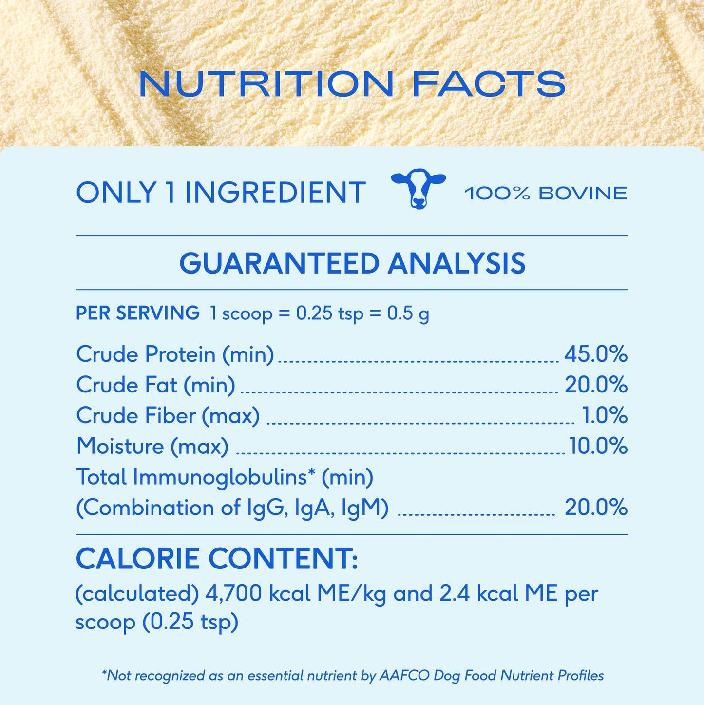 Salmon Oil & Colostrum Powder For Dogs