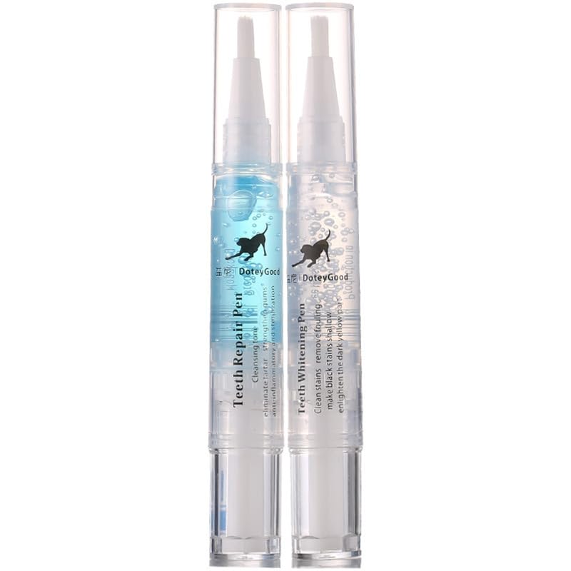 2-Pack Pet Teeth Whitening & Cleaning Pen Kit
