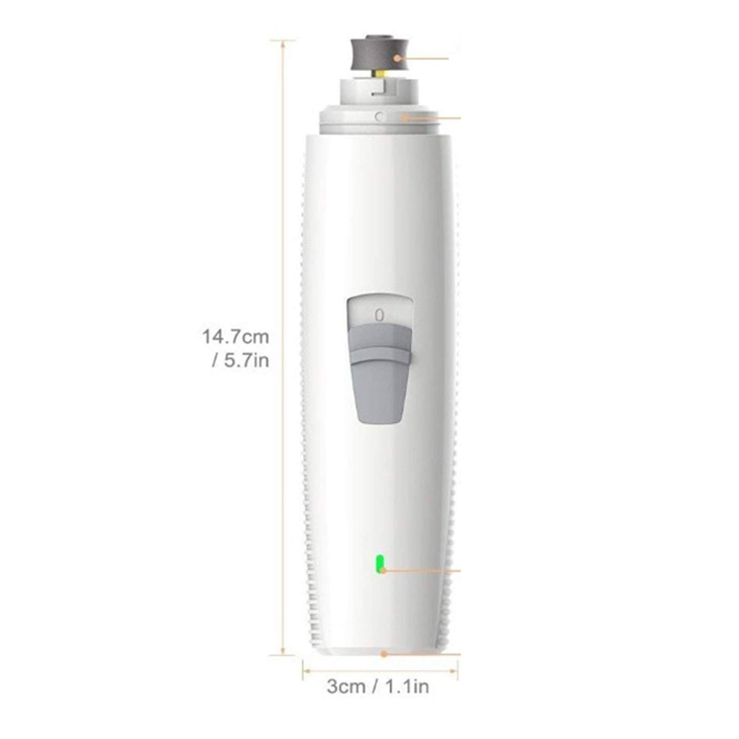 Quiet Pet Nail Grinder & Clipper For All Sizes