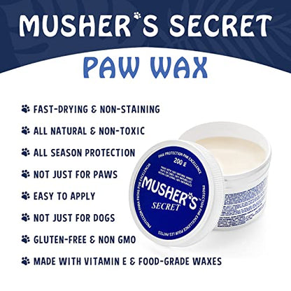 Natural Dog Paw Wax For Cracked Paw Protection