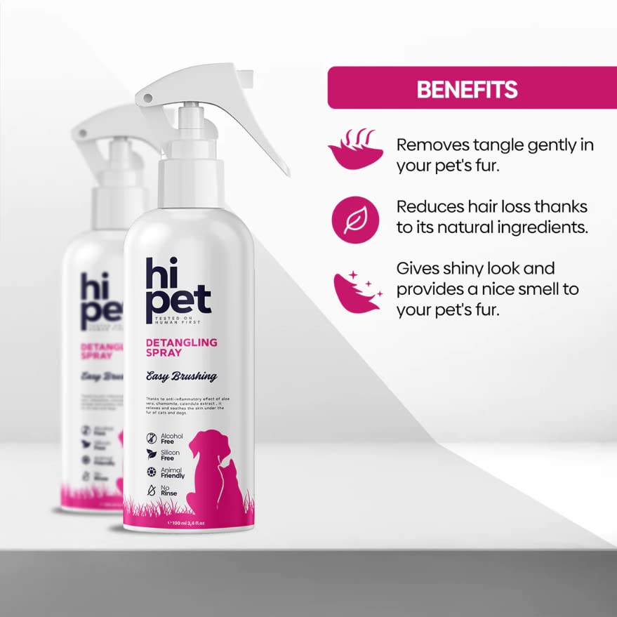 Complete Pet Grooming Kit For Soft Shiny Fur