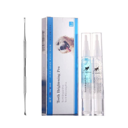 2-Pack Pet Teeth Whitening & Cleaning Pen Kit