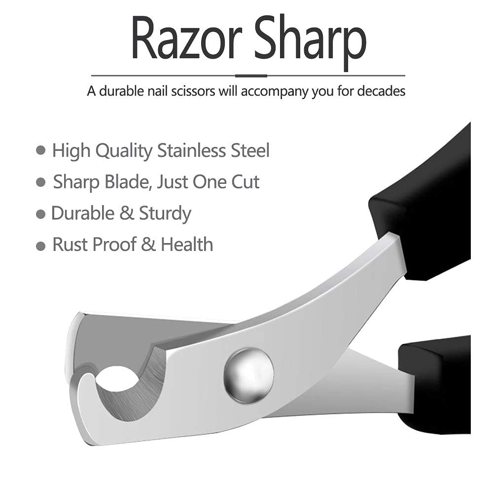 Stainless Steel Pet Nail Clipper For Small Pets