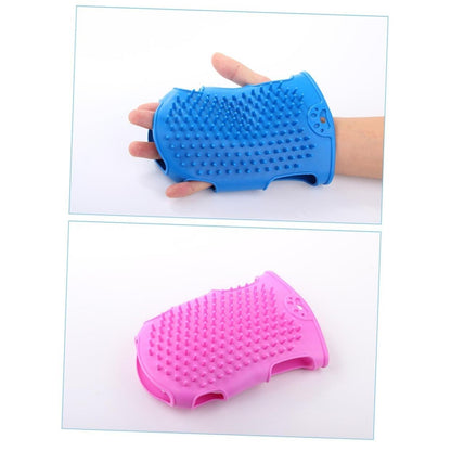 2-Pack Pet Grooming & Deshedding Massage Gloves