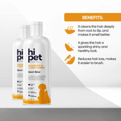 Complete Pet Grooming Kit For Soft Shiny Fur