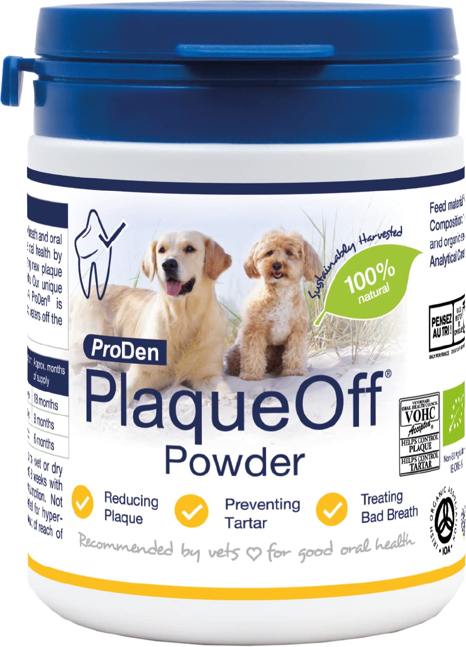 Pet Dental Powder For Plaque & Breath Support