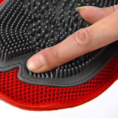 6-Pack Pet Grooming Gloves For Deshedding & Massage