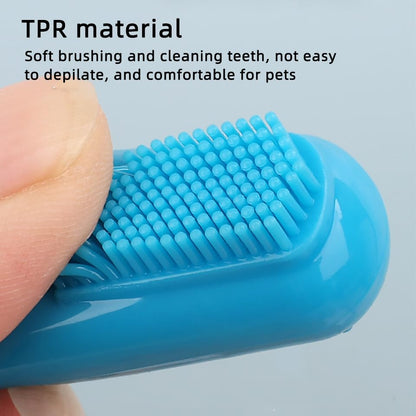 4-Pack Soft Bristle Pet Finger Toothbrushes