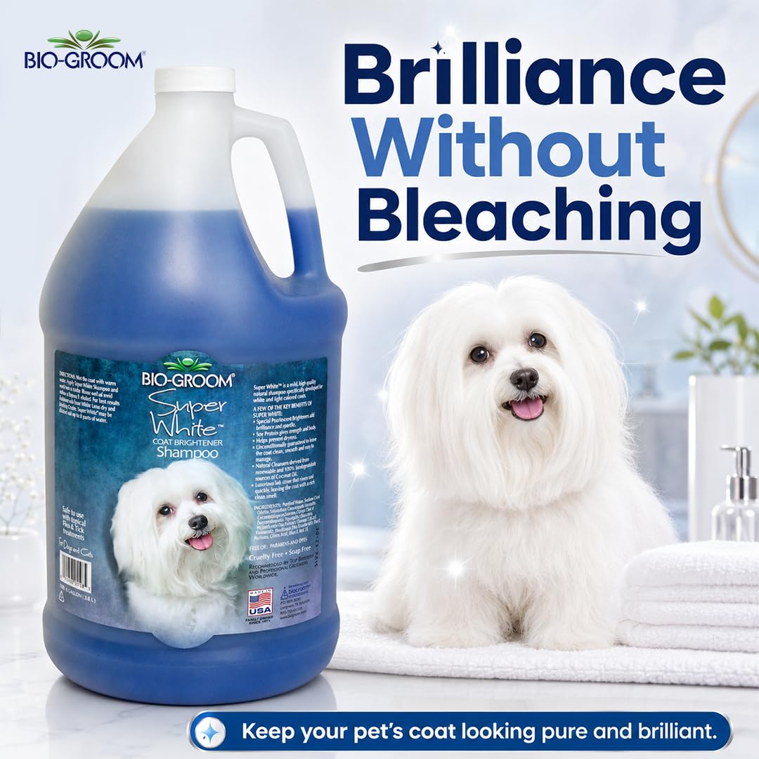 Bio-Groom Super White Pet Shampoo
