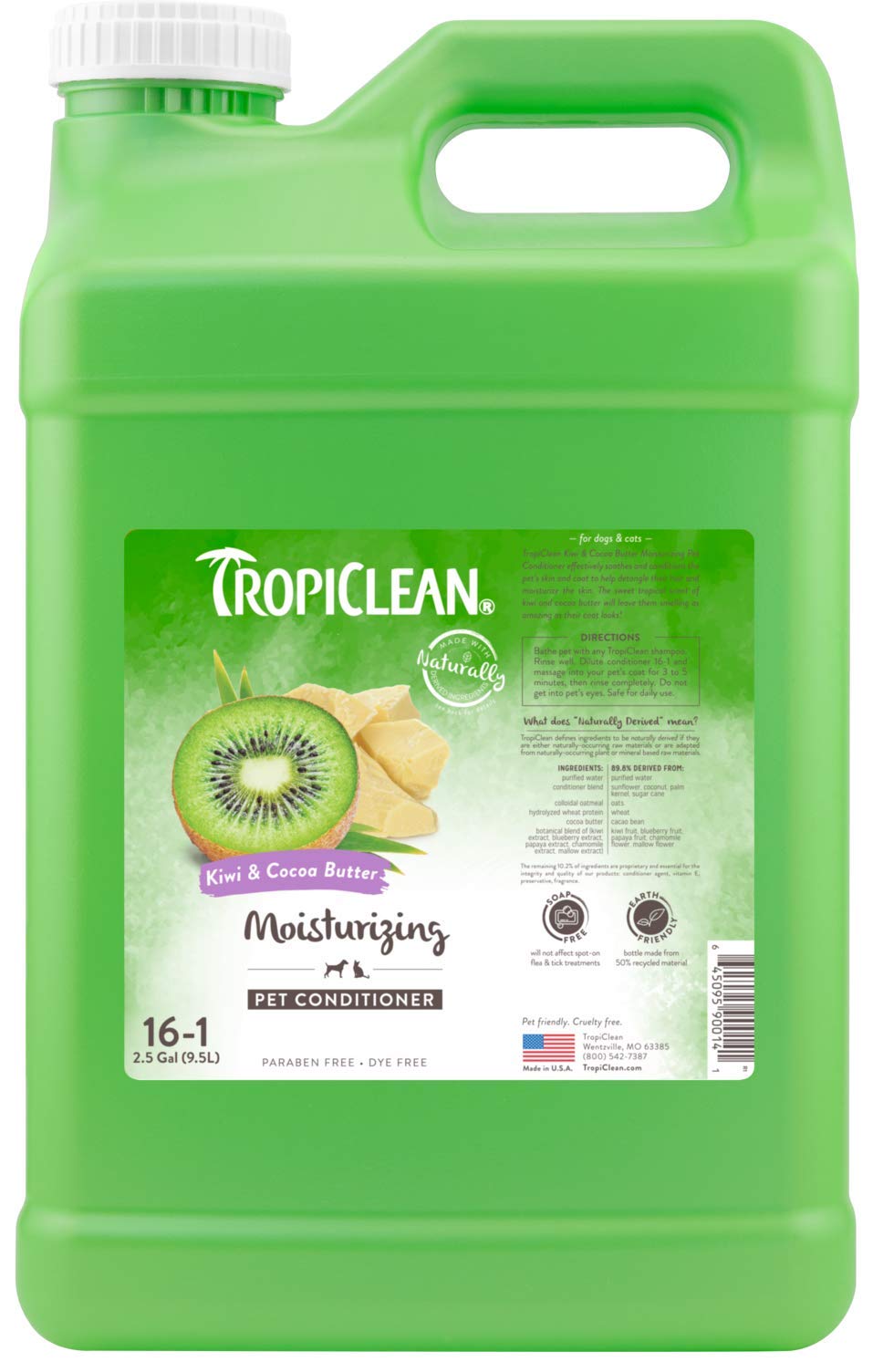 Natural Pet Conditioner For Soft Fresh Coats