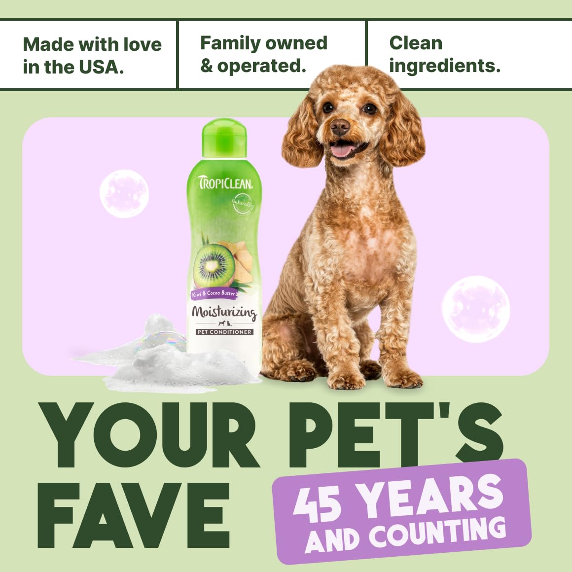 Natural Pet Conditioner For Soft Fresh Coats