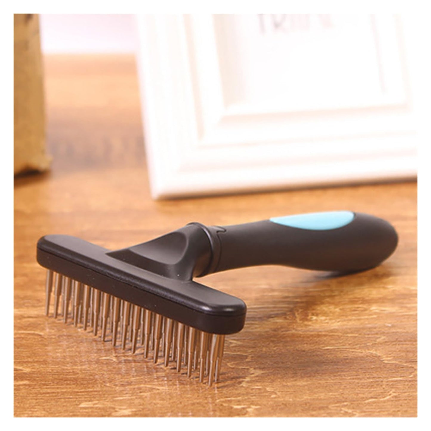 Stainless Steel Pet Undercoat Rake Deshedding Brush