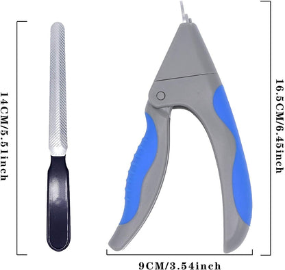 Pet Nail Clipper With Safety Guard & Nail File