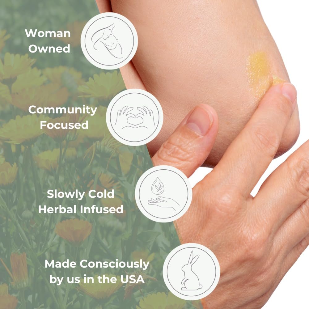 Herbal Pet Salve For Paws, Nose & Hot Spots