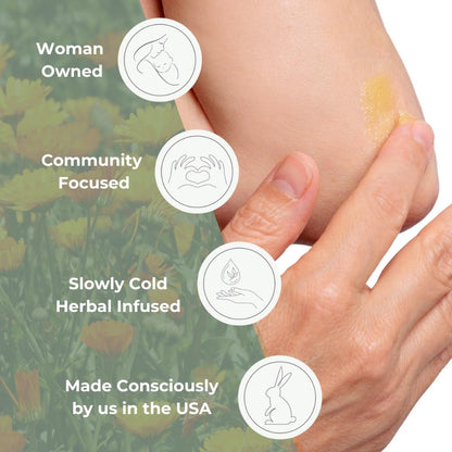 Herbal Pet Salve For Paws, Nose & Hot Spots