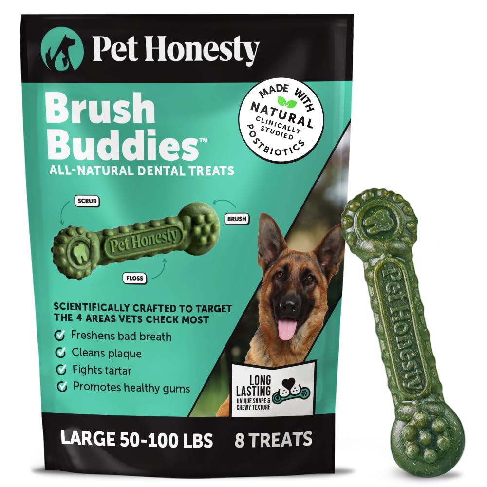 Natural Dental Sticks For Cleaner Dog Teeth