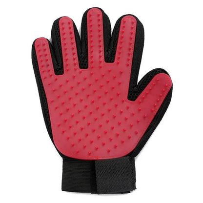 Silicone Pet Grooming Gloves For Shedding Control