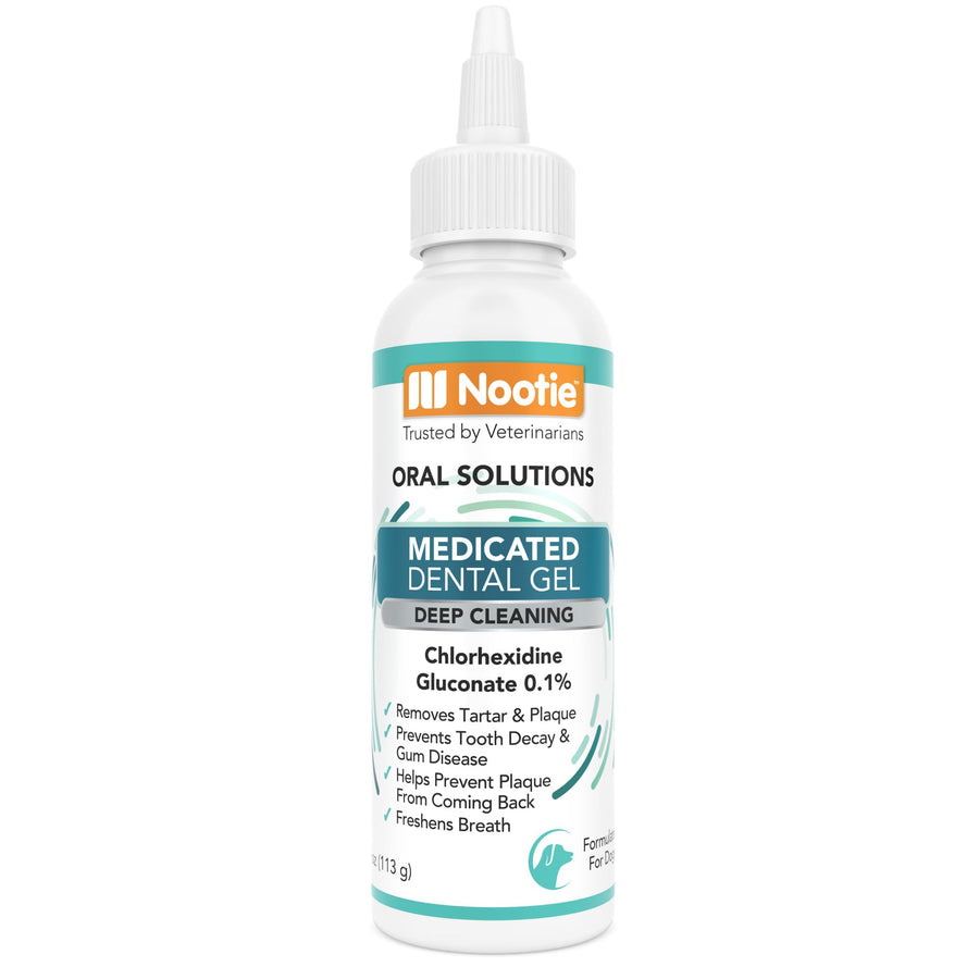 Nootie Medicated Dental Wipes for Dogs