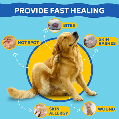 Pet Wound Care & Hot Spot Relief Gel