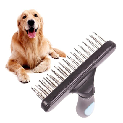 Stainless Steel Pet Undercoat Rake Deshedding Brush
