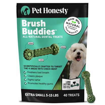 Natural Dental Sticks For Cleaner Dog Teeth