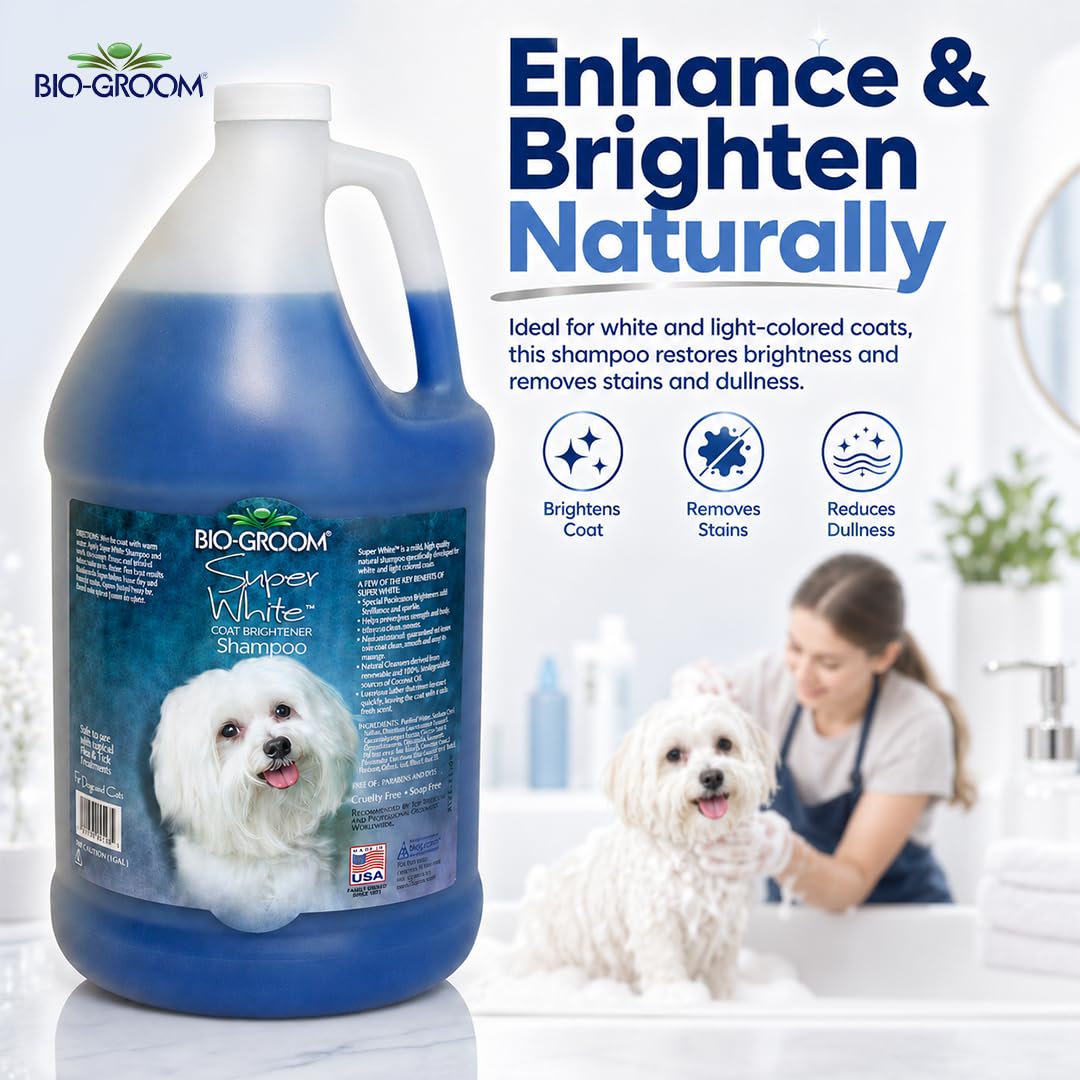 Bio-Groom Super White Pet Shampoo
