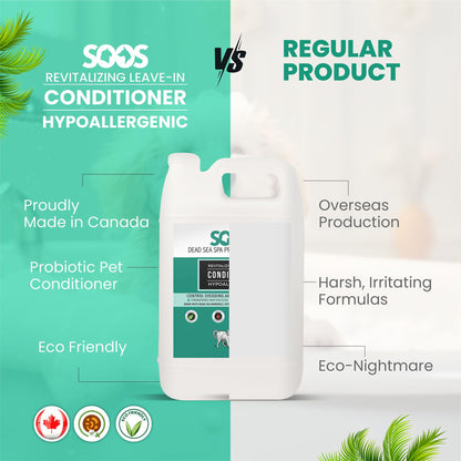 Natural Pet Conditioner For Soft Healthy Coats