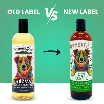 Organic Pet Shampoo For Sensitive Skin Care