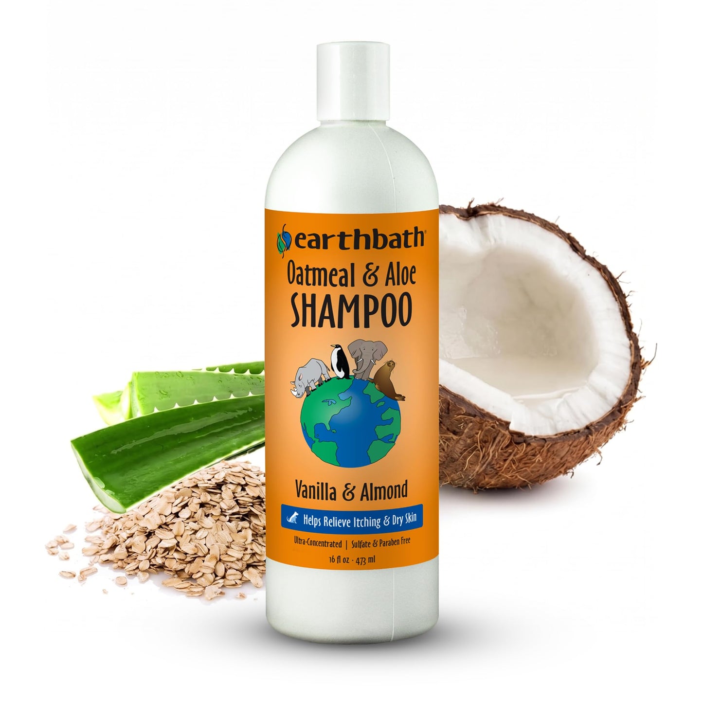 Oatmeal Aloe Pet Shampoo For Itchy Skin