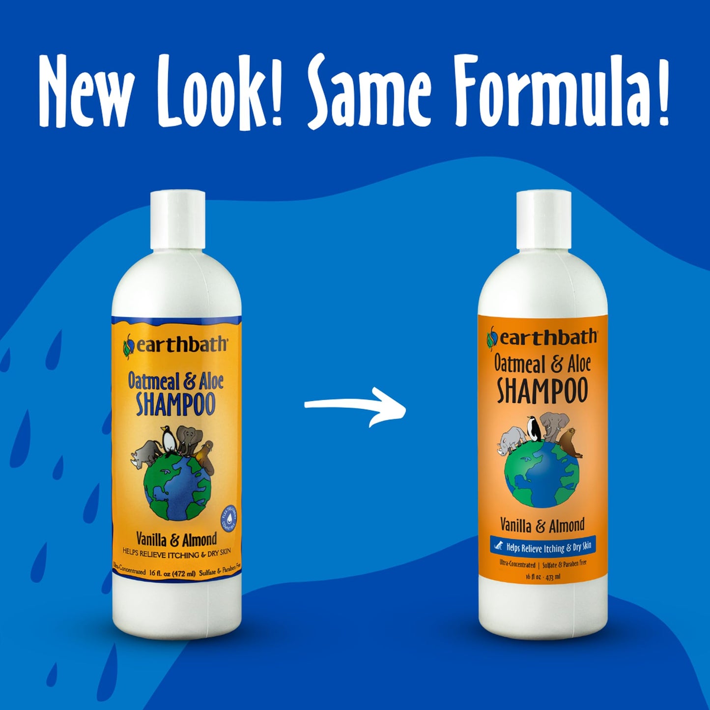 Oatmeal Aloe Pet Shampoo For Itchy Skin