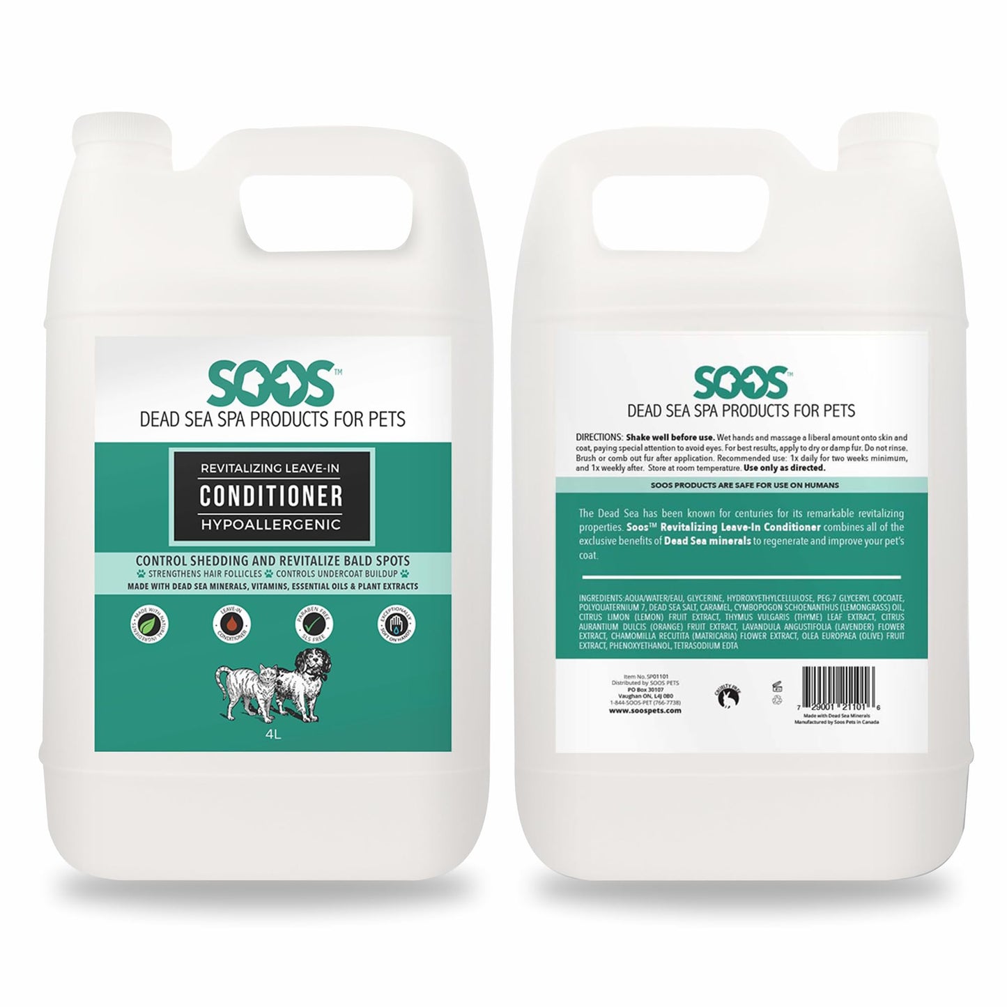 Natural Pet Conditioner For Soft Healthy Coats