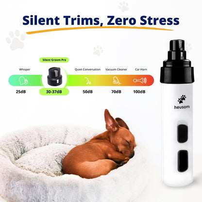 Silent Pet Nail Grinder For Stress-Free Grooming