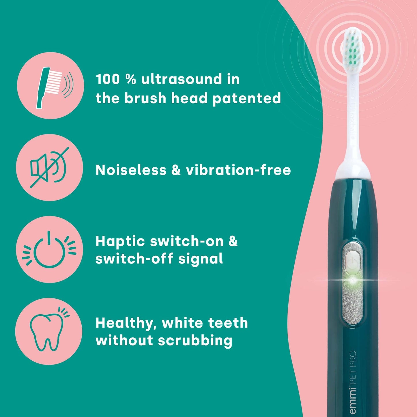 Ultrasonic Pet Toothbrush For Fresh Breath
