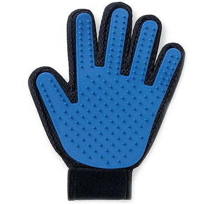 Silicone Pet Grooming Gloves For Shedding Control