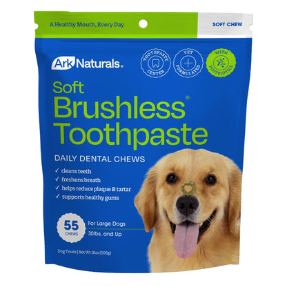 Brushless Dental Chews For Plaque & Fresh Breath