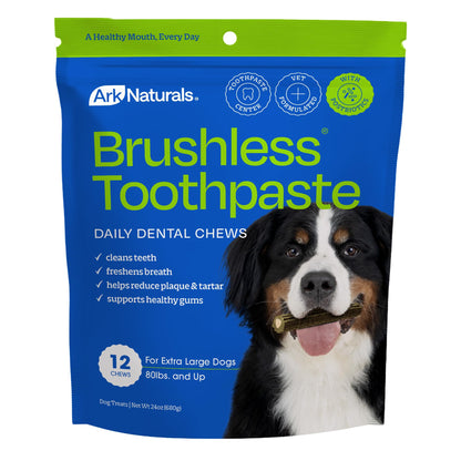 Brushless Dental Chews For Plaque & Fresh Breath