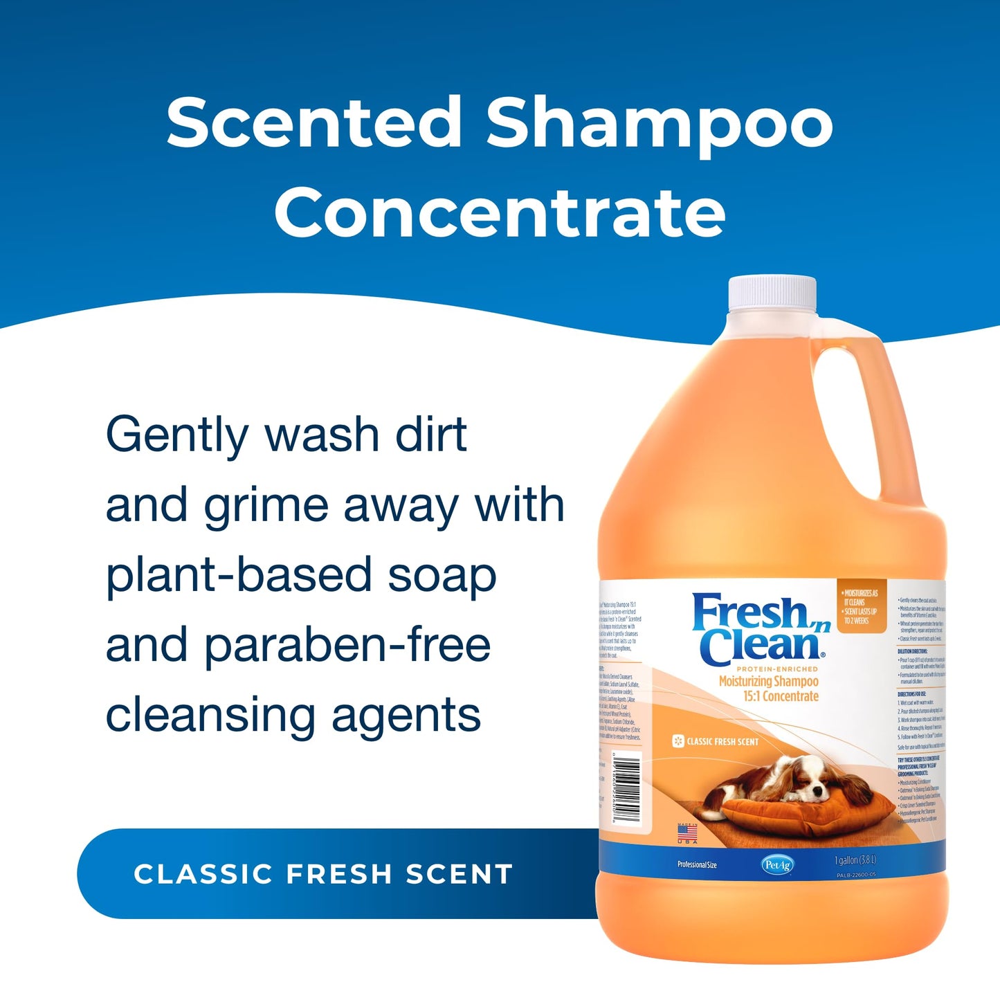 Moisturizing Pet Shampoo For Soft Healthy Coats