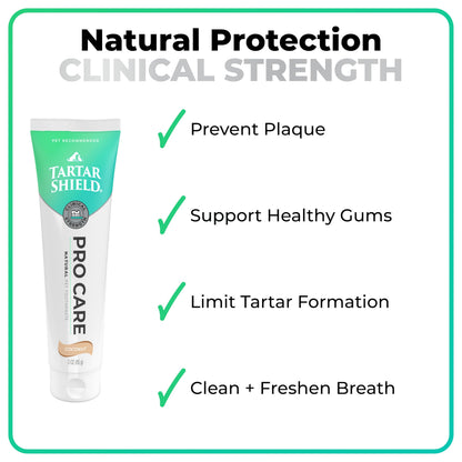 Natural Coconut Pet Toothpaste For Plaque Care