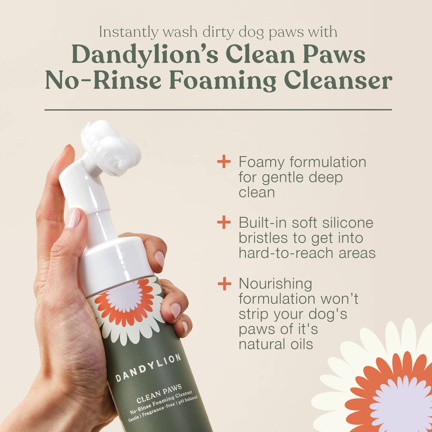 Daily Paw Care Kit With Cleaner & Lotion