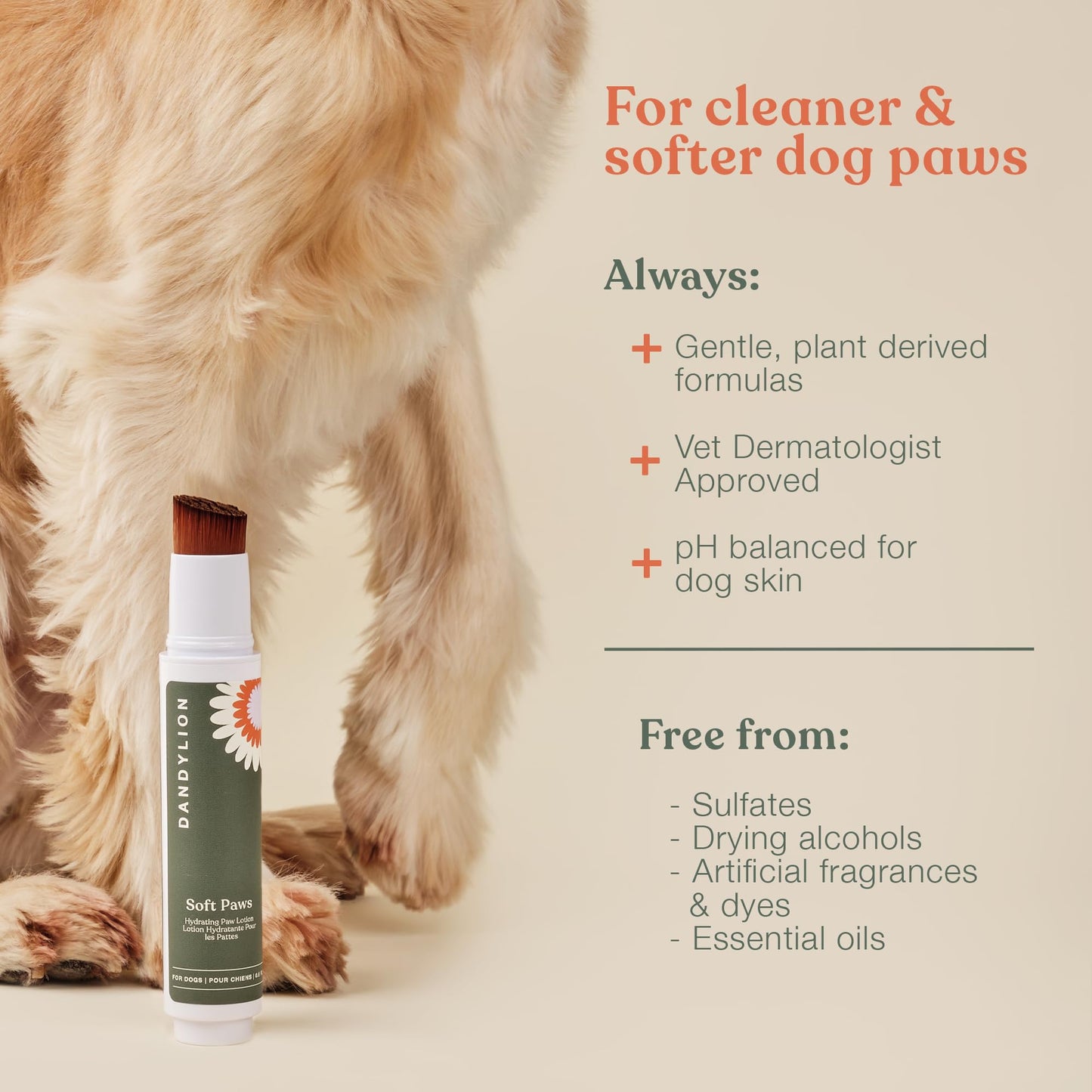 Daily Paw Care Kit With Cleaner & Lotion