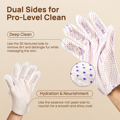 HICC PET Dog Bath Wipes Cleaning Deodorizing