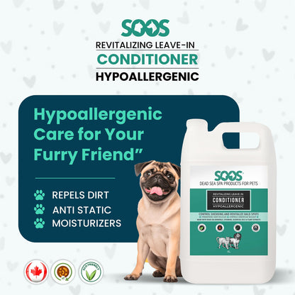 Natural Pet Conditioner For Soft Healthy Coats