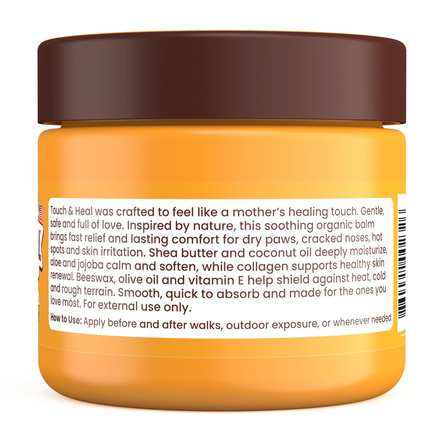 Organic Paw & Nose Balm For Dry Dog Skin