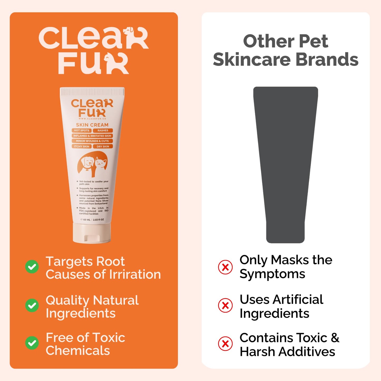 Hot Spot & Itch Relief Cream For Pets