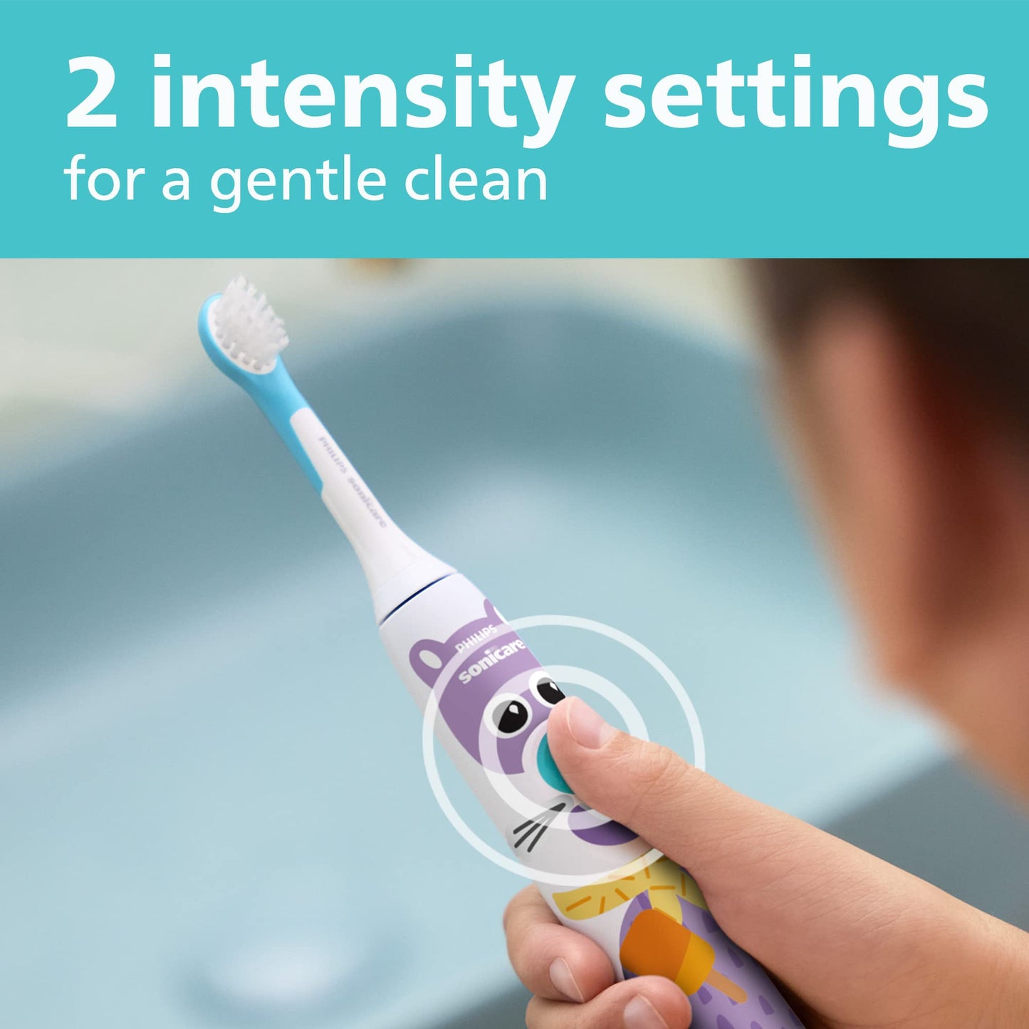 Smart Electric Toothbrush Bundle With Kids Brush