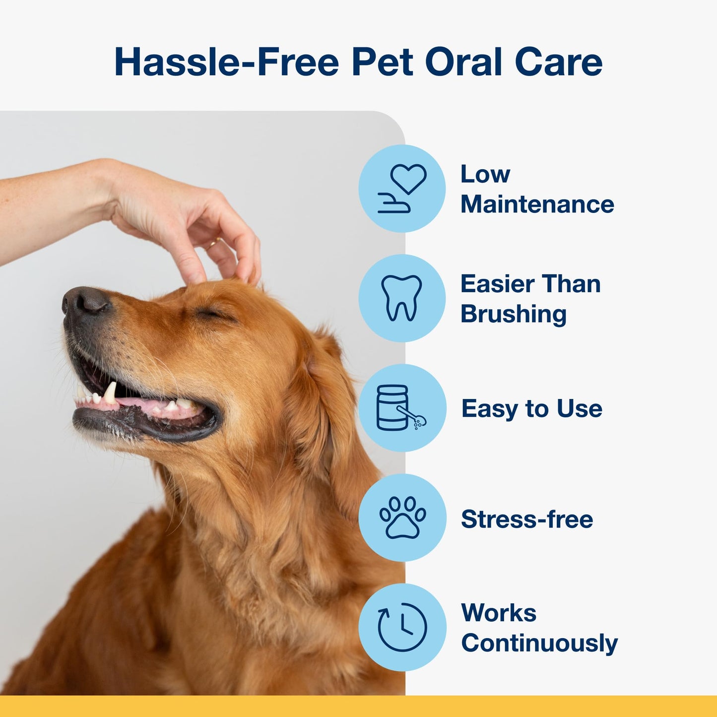 Pet Dental Powder For Plaque & Breath Support