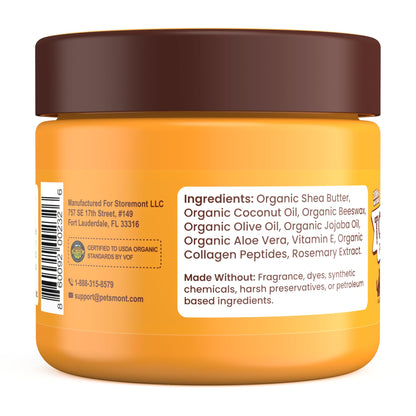 Organic Paw & Nose Balm For Dry Dog Skin