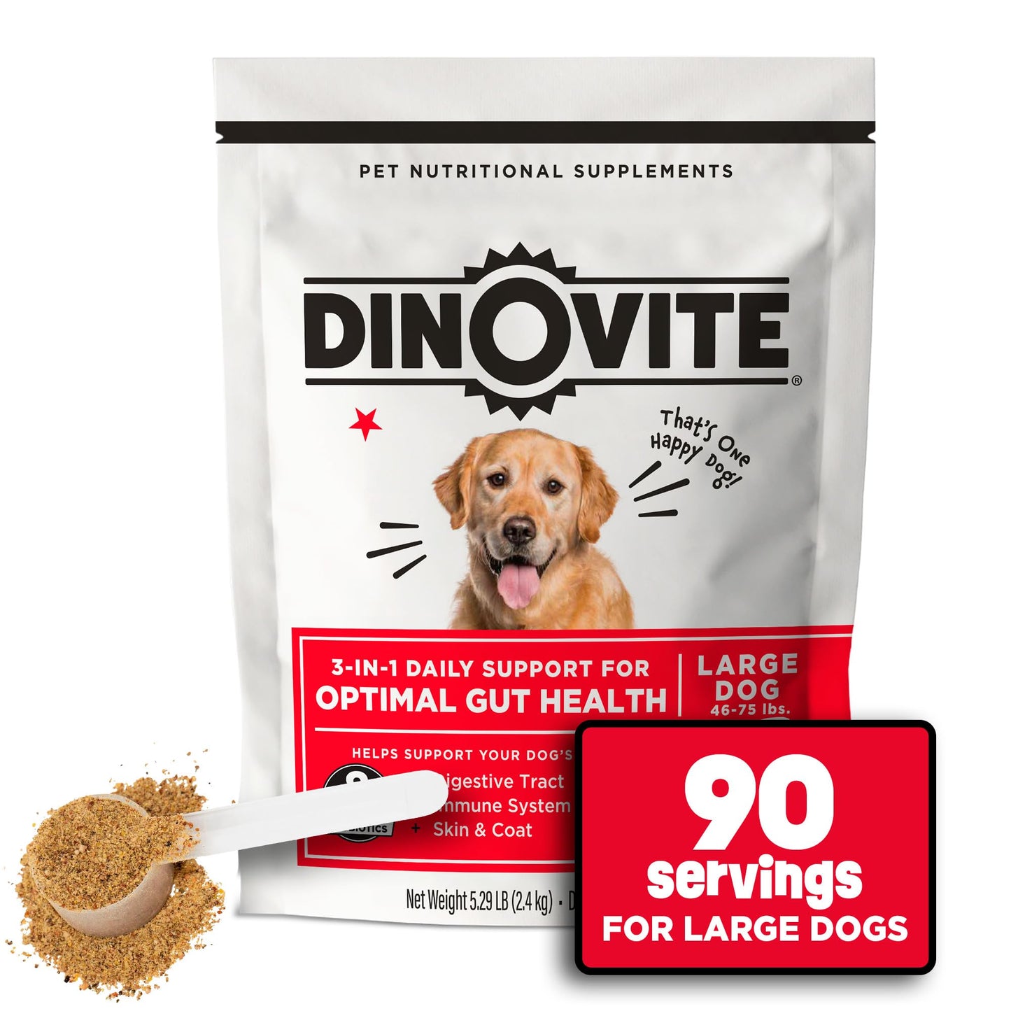 Probiotic & Omega-3 Supplement For Dogs