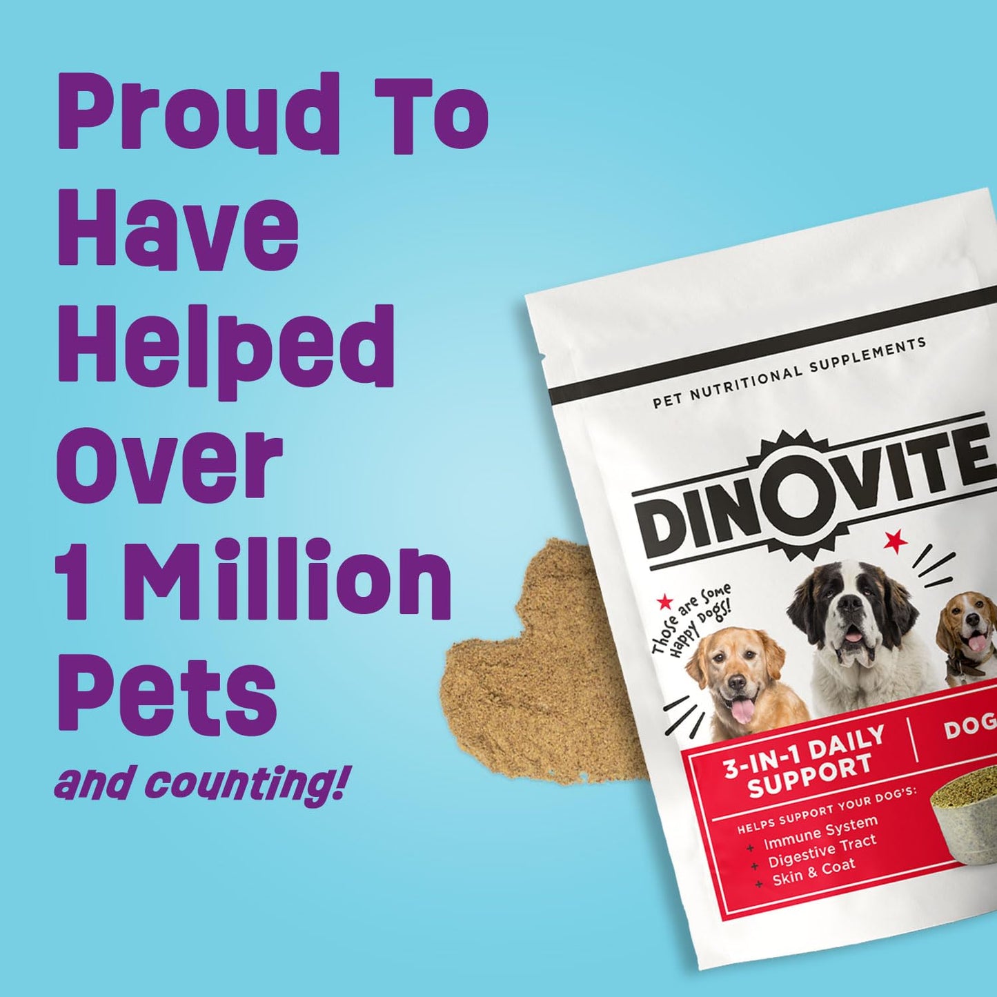 Probiotic & Omega-3 Supplement For Dogs