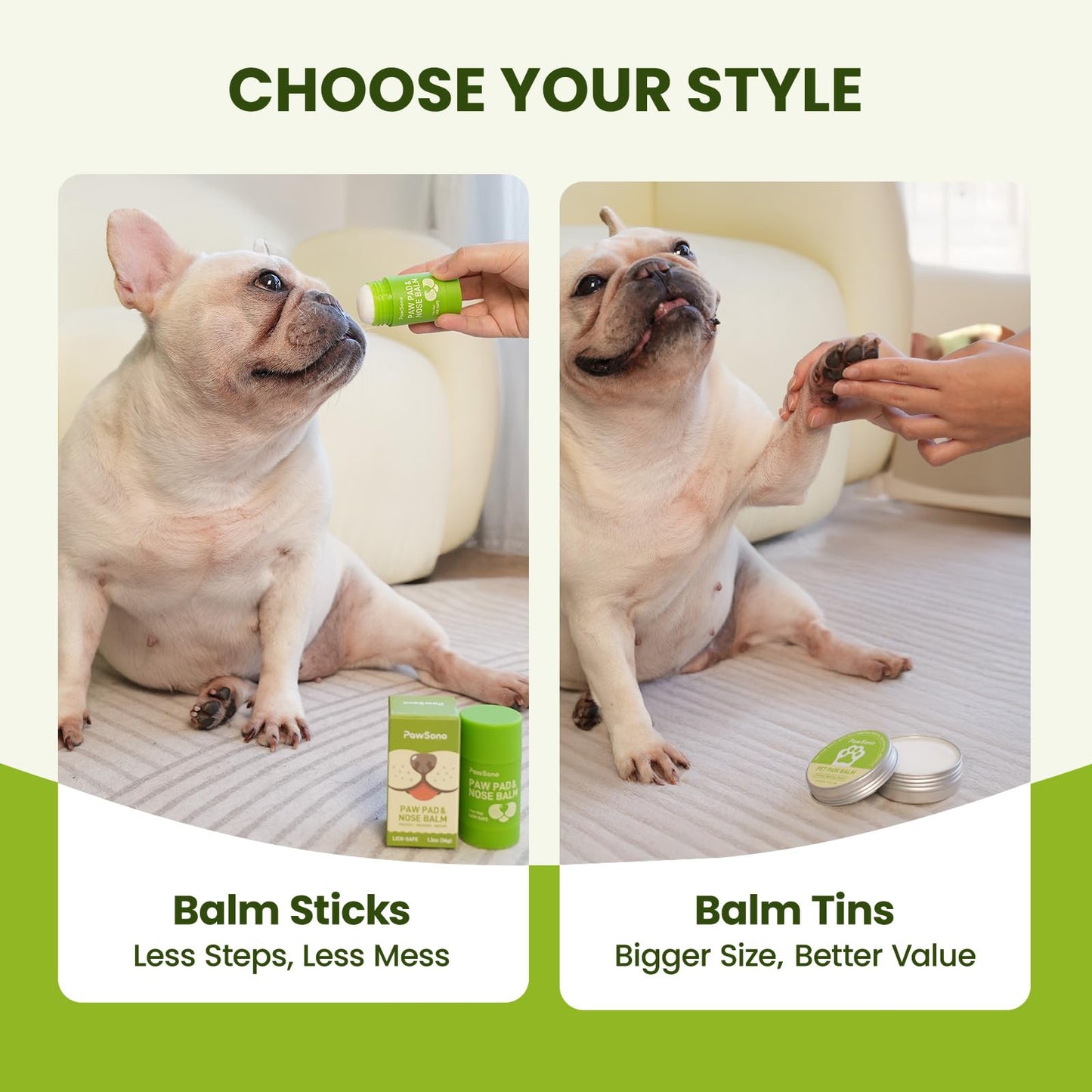 Lick-Safe Paw & Nose Balm For Dry Pads